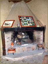 Chimenea del refugio